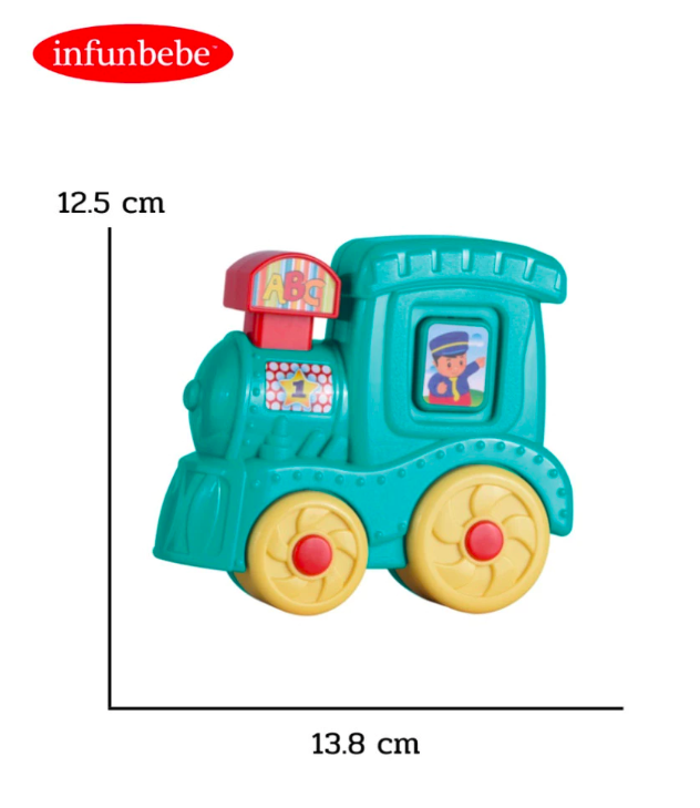 infunbebe baby first musical fun toy play toys train toy 火车玩具